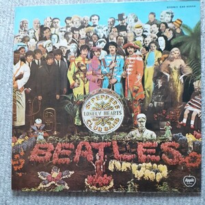 Beatles Sgt Pepper Lonely Hearts Club Band　再発　東芝EMI盤