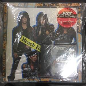 廃盤未開封CD☆*【RATT Reach For The Sky 来日記念盤/未開封Tシャツ】/＜37pz-2165＞,.＜4988014821650＞：