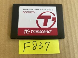 送料無料 Transcend TS32GSSD370 SSD 2.5インチ SATA SSD32GB 使用時間5489H★F837