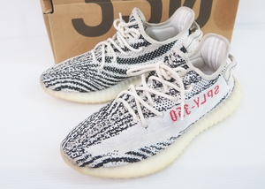 adidas アディダス CP9654 Yeezy Boost 350 V2 ゼブラ スニーカー　27㎝