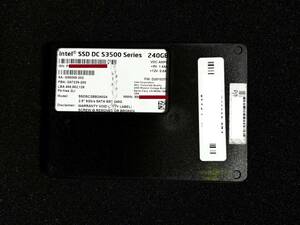 intel SSD DC S3500 Series 240GB MLC 2.5inch SSDSC2BB240G4 SATA ((使用時間4036時・1個限定！))