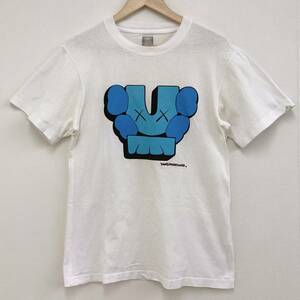 初期 レア UNDERCOVER KAWS 00ss スカル Uロゴ Tシャツ ホワイト アンダーカバー カウズ 半袖 カットソー Tee VINTAGE archive 3060560