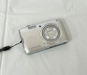 【Nikon/ニコン】デジタルカメラ COOLPIX A300 N1517 シルバー デジカメ 動作不良 ジャンク品/kb3657