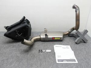 KTM 690 DUKE 16-17 アクラポビッチ チタン エキパイ 76612945100 ●140サイズ T25084K T07K 640