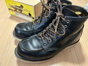 REDWING9874 アイリッシュセッター us7.5 25.5cm 茶芯 レッドウィング ブーツ 箱付き red wing レザー ブラック