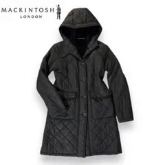 MACKINTOSH キルティング ロングコート グレー 36サイズ 英国製