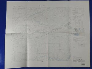 25000分の1地形図【豊原】国土地理院発行・平成３年部分修正測量・平成３年発行　〈北海道別海町・・別海新栄町・別海川上町〉