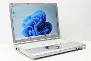 1円スタート ノートパソコン Windows11 Panasonic レッツノート CF-SZ6 第7世代 Core i5 SSD256GB メモリ8GB 12.1 Windows10 カメラ