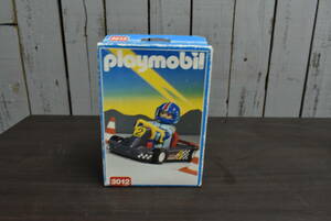Qm376 Playmobil 3012 Go-kart Cart Racer Race Driver Traffic Cones Car Toy Set Unopened プレイモービル ゴーカート 未開封 60サイズ
