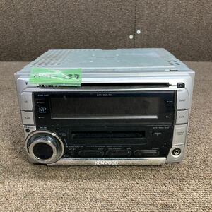 AV11-257 激安 カーステレオ KENWOOD DPX-50MDS Y39-5710-03 91200093 CD MD プレーヤー 通電未確認 ジャンク