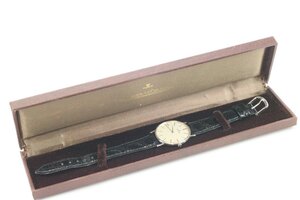 JAEGER LE COULTRE ジャガールクルト 9226 42 手巻き シルバーカラー SS 稼働品 社外ベルト 2892-HA