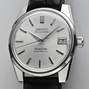 グランドセイコー セルフデーター 手巻 ３５石 クロノメーター ステンレスケース 獅子メダル Grand Seiko Selfdater 5722-9990 稼動確認済