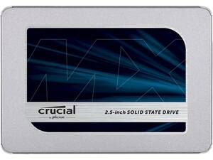 2.5インチ SSD Crucial MX500 SSD 2TB 3D NAND SATA 2.5 Inch up to 560 MB/s CT2000MX500SSD1