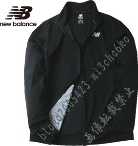 ■新品【New Balance】ニューバランス GOLFに最適 NB-DRY吸湿速乾 トラックジャケット■BK/2XL