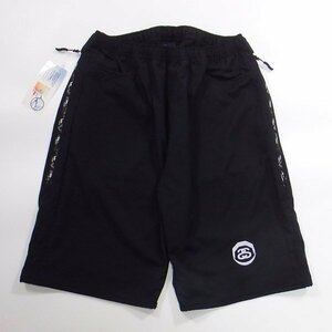 未使用品 STUSSY SPORT COOL MAX ショートパンツ L ステューシー スポーツ クールマックス ショーツ ブラック