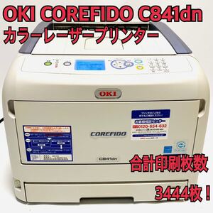 OKI COREFIDO C841dn (A3カラーLEDプリンタ/PostScript3/35PPM) C841DN カラーレーザープリンター