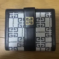 GIVENCHY 二つ折り財布 ホワイト/ブラック ジバンシー