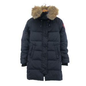 質屋 CANADA GOOSE カナダグース ダウンジャケット S ネイビー 01T 01769815 アウター 防寒 レディース 23s46-1 みいち質店