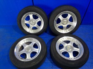 RAYS VOLK RACING グループNEW AV シルバー 16インチ アルミホイール 16x8.0J +35 5穴 PCD:114.3 4本セット センターキャップ付