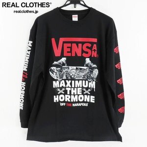 ☆MAXIMUM THE HORMONE/マキシマムザホルモン VENSAN プリント バンドTシャツ ブラック/2XL /000