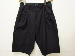 Y‘s ワイズ ショートパンツ コットン YW-P03-008 Yohji Yamamoto サイズ：2 ∩FL1050