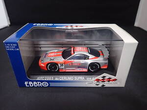 1/43 EBRRO JGTC 2003 au CERUMO SUPRA(スーパーGT、全日本選手権、スープラ)