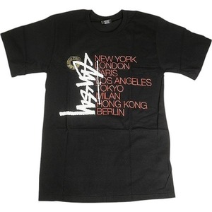 STUSSY ステューシー BUANA STACK TEE BLACK Tシャツ 黒 Size 【S】 【新古品・未使用品】 20812918