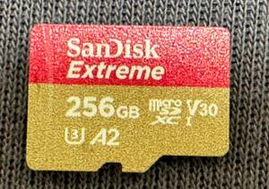 ☆ 未使用品 !! SanDisk Extreme Plus microSDXC ２５６GB サンディスク