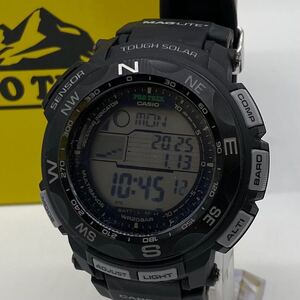 ◆【売り切り】CASIO PROTREK/カシオ プロトレック 腕時計 MAG-LITE 電波ソーラー