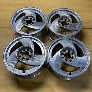 C029 PRIME 7J 15インチ 4/4H 100 114.3 +35 4本 プライム USDM JDM 中古アルミホイール 