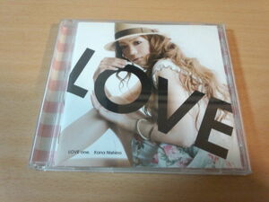 西野カナCD「LOVE one.」1STアルバム●