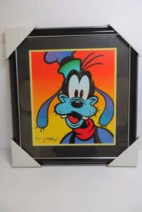 Disney Fine Art ディズニーファインアート グーフィー 限定 レア　PETER MAX