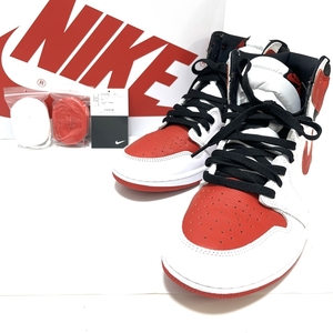 【NIKE】ナイキ　AIR JORDAN 1 RETRO HIGH OG HERITAGE 555088-161 エアジョーダン1 レトロ ハイ ヘリテージ 29.0cm 赤 レッド USED:A