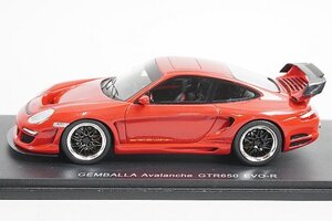 Spark スパーク 1/43 GEMBALLA ゲンバラ Avalanche アバランシェ GT650 EVO-R レッド KBS031