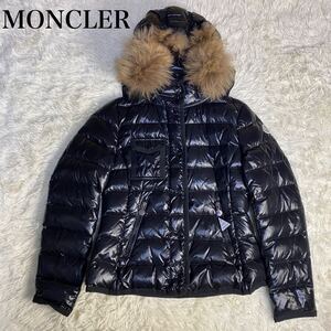 モンクレール　アルモワーズ　ダウンジャケット　L レディース　ロゴ　ブラック　黒　 MONCLER RN116347