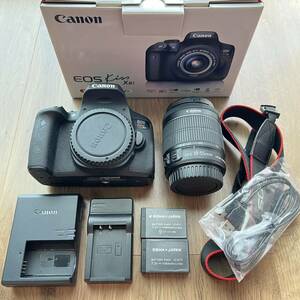 Canon キャノン EOS Kiss X8i EF-S 18-55 IS STM レンズキット デジタル一眼レフカメラ デジカメ 動作確認済 中古 充電器&別売バッテリー付