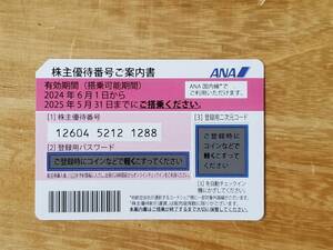 ◆　ANA 全日空 株主優待券1枚　(有効期限2025年5月31日) [2]