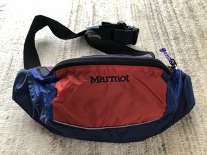 新品 Marmot マーモット WAIST BAG ウエスト バッグ ナイロンリップ ポーチ ヒップ ショルダー 撥水 軽量 アウトドア トラベル