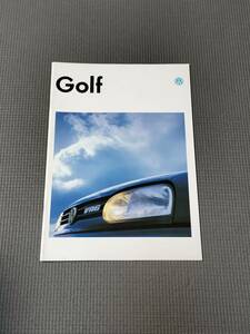 フォルクスワーゲン ゴルフ 1H型 カタログ Golf VR6/GLi/CLi