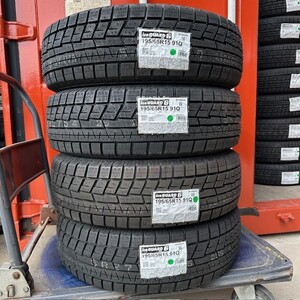 【新品】　スタッドレスタイヤ　195/65R15　YOKOHAMA　iceGUARD iG60　195/65/15　【2本】　冬タイヤ　【来店交換も大歓迎】