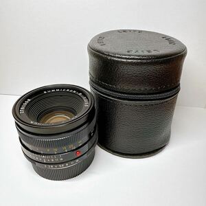 【純正ケース付き・美品！】ライカ ズミクロンR 50mm F2 3-CAM Leica