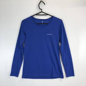 モンベル Mont-bell WIC.ロングスリーブスリムTシャツ ワンポイントロゴ Women