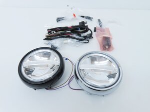 【訳有】 MINI ミニ R55 R56 R57 R60 F54 F55 F56 純正 OP アディショナル LED フォグランプ 63122287147 (n003100)