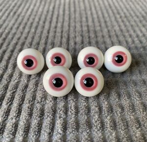 【送料無料】ドール用グラスアイ18mm　3点セット★ No.185