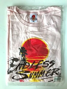 ss_1699y ★定形外 配送★ 新品 未使用 保管品 ビニール付 B’z LIVE-GYM Pleasure 2013 -ENDLESS SUMMER- ツアーT ライブT バンドT ピンク