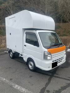 スズキ　キャリィキッチンカー　2WD AT　車検:令和6年8月まで