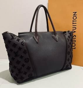 LOUIS VUITTON ● 定価45万 超美品 モノグラム ヴェルール トートバッグ レザー バッグ ハンドバッグ