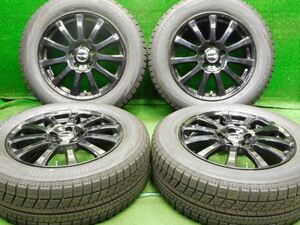 中古 ホイールタイヤ 4本 215/60R17 2022年製 ラストラーダ ティラード イータ スタッドレス タイヤ ブリヂストン ブリザック VRX