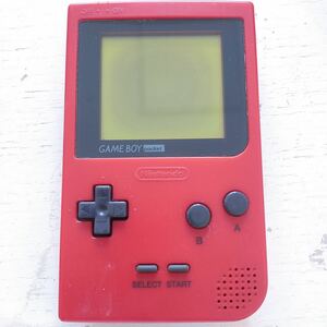 任天堂 ゲームボーイポケット Nintendo pocket GAME ニンテンドー レッド ゲームボーイ 