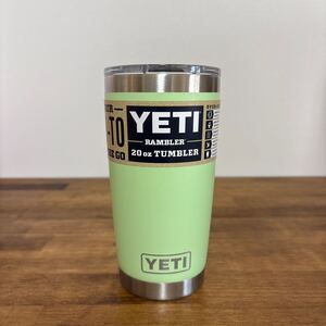  YETI イエティ ランブラー タンブラー 保温 保冷 アウトドア 水筒 ボトル 20オンス KEYLIME